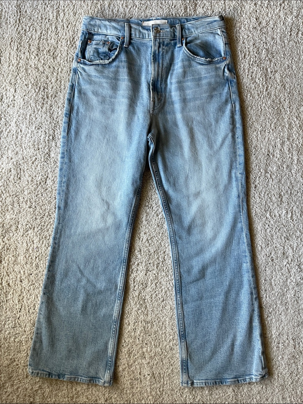 MOTHER the Scooter Ankle Jeans in Don’t Be A Square - Picture 3 of 9
